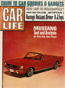CAR LIFE 1964 MAY - MUSTANG & JETSTAR TEST, FOYT, STREET HEMI, WINTERNATIONALS 